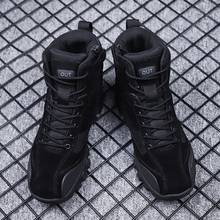 2019 new men's winter shoes warm and comfortable fashion high quality snow boots waterproof boots plush warm boots work boots 2024 - buy cheap