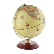 23 см Dia светодиодный светильник мир Земли глобус Карта география обучающая игрушка с подставкой офисный Настольный Декор 2024 - купить недорого