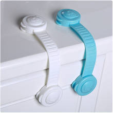 Plastic Child Drawer Lock Kids Safety Security Locks Baby Protection Window Fridge Cabinets Toilet Padlock Door Interlocks 2024 - buy cheap