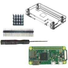 Для Raspberry Pi Zero W Kit 5 Мп радиаторы отвертка чехол Zero кабель 15 см 2024 - купить недорого