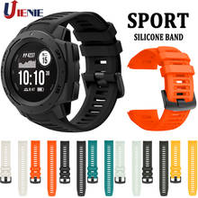 Silicone Sport Watchband Strap for Garmin Instinct Smartwatch Bracelet Belt Replacement Wrist Band for Garmin Instinct Correa 2024 - buy cheap
