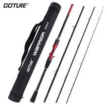 Goture 4 Pieces Carbon Fiber Fishing Rod 2.7M 2.4M 2.28M 2.13M Spinning Casting Portable Travel Rods For Freshwater Saltwater 2024 - buy cheap