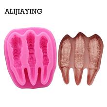 M1414 DIY Dragon Claws Sugarcraft Silicone Mold cake Decorating tool fondant chocolate Clay craft Resin moulds 2024 - buy cheap