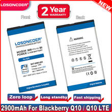 Аккумулятор LOSONCOER ACC-53785-201 / BAT-52961-003 / NX1 2700 мАч для Blackberry Q10 / Q10 LTE / Q10 LTE 2024 - купить недорого
