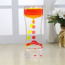 Liquid Motion Timer Bubbler Best Sensory Toy for Relaxation, Liquid Motion Timer Toy Floating Color Mini Lava Lamp Timer 2024 - buy cheap