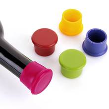 Food Grade Silicone Wine Bottle Cap Beer Cocktail Cover Red Wine Beverage Stopper Fresh Keeping Sealers Kitchen Gadget Bar Tools 2024 - buy cheap