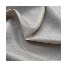 Largura 57 "fio dourado cor sólida sensação de gota algodão puro tecido de linho pela metade do pátio para camisa vestido material hanfu 2024 - compre barato