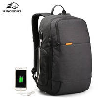 Kingsons Waterproof Men Backpack 15.6 inch Laptop Backpack Male Mochila Casual School Bags for Teenage Boys 2024 - buy cheap