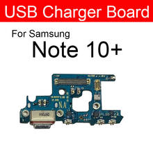 Conector de carga USB para Samsung Galaxy Note 10 + Plus N976 N976F N976U reemplazo de reparación de la placa de carga Usb 2024 - compra barato