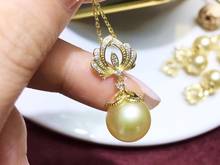Fashion 925 Sterling Silver Pendant Mountings Base Findings Jewelry Fittings Accessories Parts for Pearls Stones Crystal Coral 2024 - buy cheap