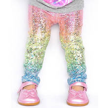 Leggings brillantes para niñas, pantalones de 1 a 6 años, novedad 2024 - compra barato