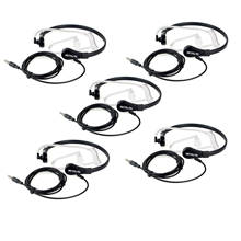 5pcs 1 Pin 3.5mm Throat MIC Headset Covert Air Tube Earpiece for Mobile Phone C9019A 2024 - buy cheap