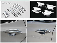 Cubierta de manija de puerta de coche, para Hyundai Elantra 2012, 2013, 2014, 2015, 2016, nuevo cromado, taza, Bol, embellecedor con botones de entrada inteligente 2024 - compra barato