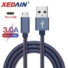 Micro USB Cable Fast Charging Phone Cable USB for Samsung Huawei Xiaomi xiomi iRedmi phone Charger Cable Microusb Cord 2024 - buy cheap