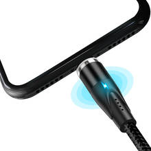 Магнитный USB-кабель для передачи данных Tutew 3A, кабель Micro USB Type-C для Samsung, кабель для быстрой зарядки и синхронизации для iphone 11 XS XR, магнитное зарядное устройство 2024 - купить недорого