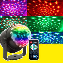 Disco Ball Light Party Lights DJ Color Music With A Flash Drive Projector Discosar Stroboscopes Centergame Led Lamp Strobe Stage 2024 - buy cheap