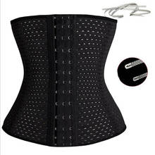 COLORIENTED Women Waist Cinchers Ladies Corset Shaper Band  Body Building Front Buckle Three Breasted Dropship Support 2024 - buy cheap