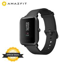 Смарт-часы Amazfit Bip с Bluetooth, GPS, пульсометром, защитой класса IP68 2024 - купить недорого