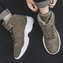 Outdoor Sport Sneakers Keep Warm Male Footwear Snow Boot New Mens Ankle Boots Man Walking Shoes Zapatillas Hombre Size 38-47 2024 - buy cheap