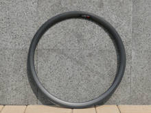 Including 1 Pair  Rims Full Carbon Road Bike Bicycle Tubeless Wheel Rims Depth 38mm Width 25mm Wheel Rim Basalt Brake Surface 2024 - buy cheap