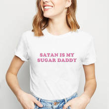 Женская футболка, летняя, модная, повседневная, Харадзюку, Tumblr 2024 - купить недорого