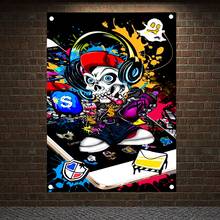 Famoso cantor cartazes rock música adesivos hip hop reggae bandeira & banner hd impressão em tela arte tapeçaria mural decoração da parede dr 2024 - compre barato