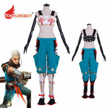 CostumeBuy Game Breath Of The Wild Cosplay Costume Hyrule Warriors Impa Adult Kids Sexy Top Halloween Suit 2024 - buy cheap