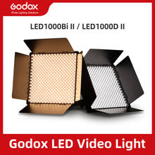 Godox LED1000BI II Bi-color LED1000D II Version LED Video Light DMX Port CRI 96 TLCI 98 with Remote Control LED Continuous Light 2024 - buy cheap