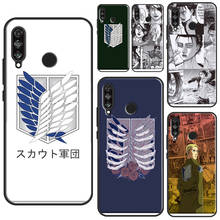 Attack on Titan Case For Huawei P30 Lite P40 P20 Pro P Smart Z 2019 Nova 5T Honor 50 10 Lite 10i 8X 9X 8A 2024 - buy cheap