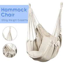 Instyle Swing Seat Hammock Chair Swing Chair Patio Swing Outdoor Garden Hanging Chair Travel Camping Hammock Silla Colgante 2024 - buy cheap