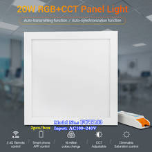 MiBOXER-Panel de luz RGB + CCT, 20W, CA de 110V, 220V, temperatura de Color de 2700 ~ 6500K, control remoto con alexa/Asistente de Google/Wifi/2,4G, 2 uds. 2024 - compra barato