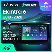 TEYES SPRO Plus For Hyundai Elantra 6 2018 - 2020 Car Radio Multimedia Video Player Navigation GPS Android 10 No 2din 2 din dvd 2024 - buy cheap