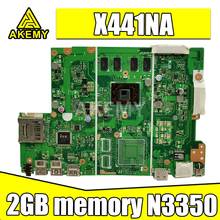 Nueva placa base X441NA X441NC REV2.1 para ASUS X441NA X441N, CPU, ordenador portátil, 2GB de memoria, N3350 2024 - compra barato