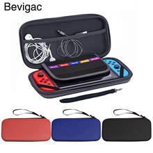 Портативный защитный чехол для путешествий Bevigac, чехол для хранения, сумка для переноски, коробка для Nintendo, переключатель, консоль Nitendo 2024 - купить недорого