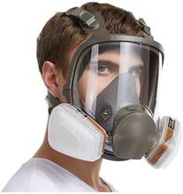 Dustproof Respirator Full Face 6800 Gas Mask Protection Industrial Anti Fog Gas Masks with Replaced Activated Carbon Filters 2024 - buy cheap