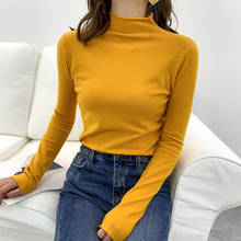 AECU Women's Turtleneck Sweaters Autumn Winter Tops Women's Sweaters Thin Pullover Jumper Knitted Sweater Pull Femme Hiver 2021 2024 - buy cheap