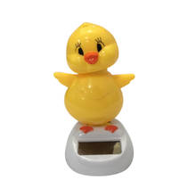 Solar Powered Dancing Duck Car Dashboard Ornaments Swinging Toy Car Accessories Auto Interior Decoration Gifts For Friend 2024 - buy cheap