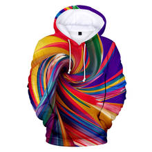 Sudadera con capucha Tie Dye para hombre y mujer, prenda de vestir con estampado en 3D, estilo hip hop, con texturas, estilo harajuku, Tumblr, chaqueta de talla grande, ropa de marca 2024 - compra barato