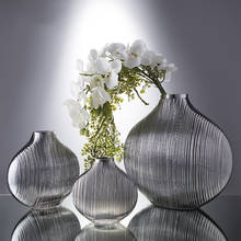 Glass Vases Retro Vase For Flowers Vintage Home Decor Hogar Decoración Jarrones Decorativos Modern Decoration Salon Terrarium 2024 - buy cheap