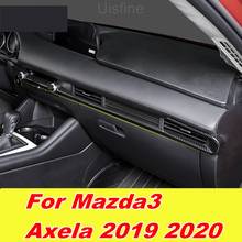 For Mazda3 Mazda 3 Axela 2019 2020 car Central control outlet Air outlet decorative frame Car decoration accessories 2024 - buy cheap