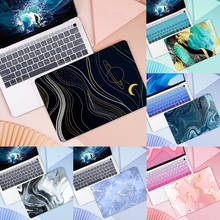 Чехол Redlai для MacBook Air Pro Retina 11 12 13 15 16 дюймов 2020 A2337 A2179 A2338 A2289 абстрактный мраморный пластиковый жесткий чехол A1466 2024 - купить недорого