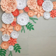 Faroot Hot Paper Flower Backdrop Wall Large Rose Flowers Diy Wedding Party Decor 30cm Buy Cheap In An Online Store With Delivery Price Comparison Specifications Photos And Customer Reviews