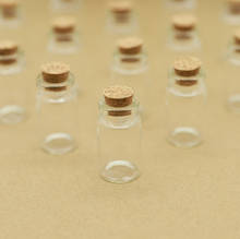 24 pieces 22*40mm 8ml Small Glass Bottles Stopper Test tube Tiny Jars Storage Transparent Vial Glass Jar Mini Cork Bottle Gift 2024 - buy cheap