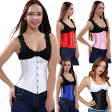 Hot S-6XL Plus suze 5 colors Women Sexy Gothic Boned Underbust Cupless Waist shaping Cincher Corset Shaper for lady Clothes 2024 - buy cheap