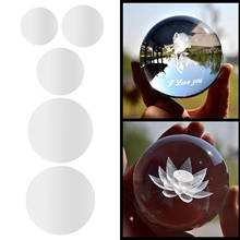 Crystal Ball, Glass Reflective Spheres Lens Ball K9 Crystal Sphere Ball Decor Photography Ball for Photo Props Decorative 2024 - buy cheap