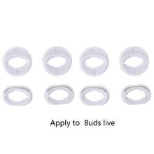 Fones de ouvido de silicone capa eartips para samsung-galaxy buds live bluetooth fone de ouvido protetor 2024 - compre barato