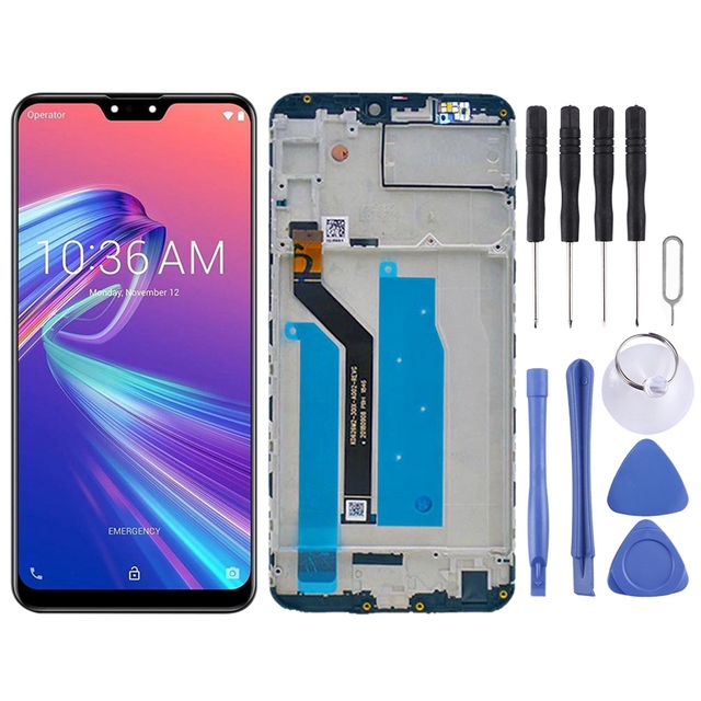 Lcd Screen And Digitizer Full Assembly With Frame For Asus Zenfone Max Pro M2 Zb631kl X01bda Black Buy Cheap In An Online Store With Delivery Price Comparison Specifications Photos And Customer