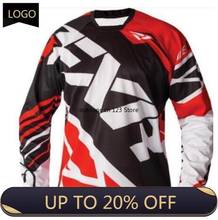 2021 Motocross MX  Long Sleeve MTB Jersey Cross-country Motorcycle Riding Downhill Jersey mtb jersey motocross 2024 - buy cheap