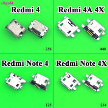 Cltgxdd 10 шт. Micro USB зарядка док-станция Порт Разъем гнездо разъема питания Jack для Xiaomi Redmi 4 4A 4X Redmi Note 4 4X 2024 - купить недорого