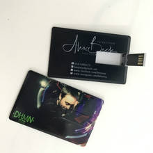 Over 10 Free Customize LOGO Credit Card Usb Flash Drive 4GB 8GB USB 2.0 Memory Stick Pen Drive Customized as Request Image Logo 2024 - buy cheap